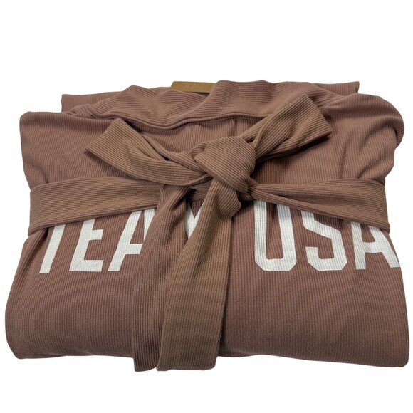 SKIMS Soft Lounge Robe Team USA Sienna XL - Picture 11 of 14